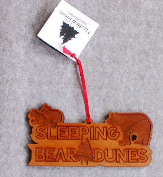 Sleeping Bear Dunes Bear Ornament