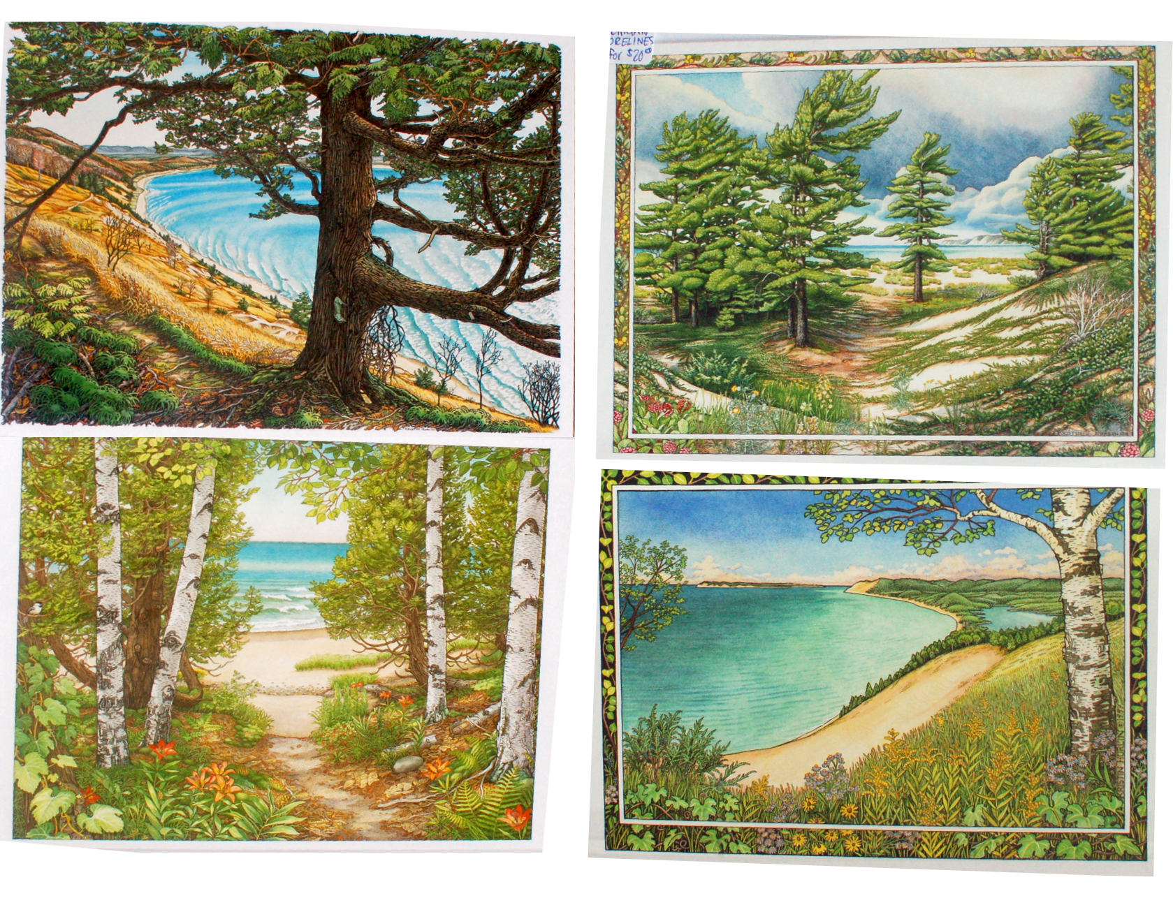 Cards – The Secret Garden in Empire, Michigan