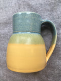 Two-Tone Pottery Mugs